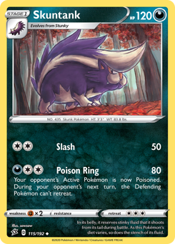 Skuntank z edície Rebel Clash, karta č.115