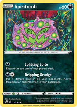 Spiritomb z edície Rebel Clash, karta č.116