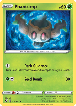 Phantump z edície Rebel Clash, karta č.14