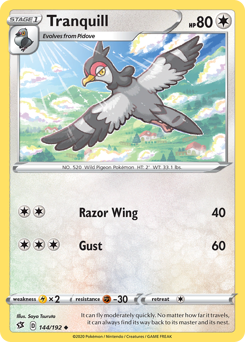 Tranquill z edície Rebel Clash, karta č.144