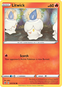 Litwick z edície Rebel Clash, karta č.31