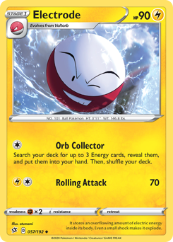 Electrode z edície Rebel Clash, karta č.57