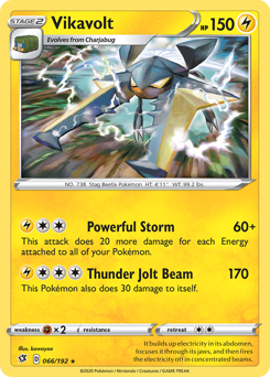 Vikavolt z edície Rebel Clash, karta č.66