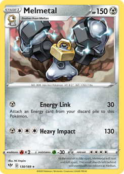 Melmetal z edície Darkness Ablaze, karta č.130