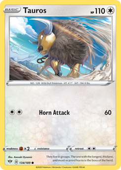 Tauros z edície Darkness Ablaze, karta č.134
