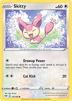 Skitty z edície Darkness Ablaze, karta č.141