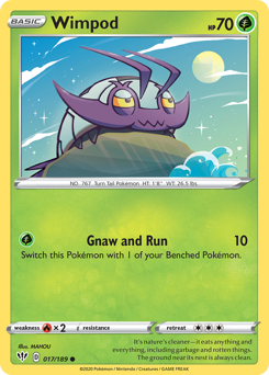 Wimpod z edície Darkness Ablaze, karta č.17