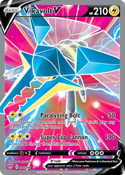Vikavolt V z edície Darkness Ablaze, karta č.180