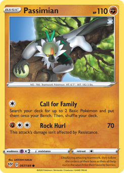 Passimian z edície Darkness Ablaze, karta č.97