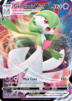 Gardevoir VMAX z edície Champion's Path, karta č.17