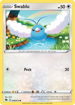 Swablu z edície Champion's Path, karta č.48