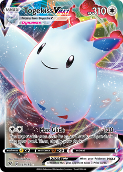 Togekiss VMAX z edície Vivid Voltage, karta č.141