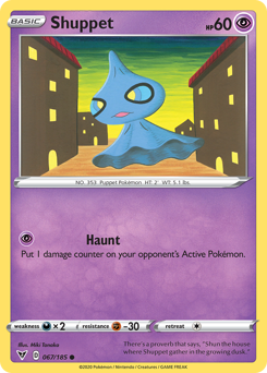 Shuppet z edície Vivid Voltage, karta č.67