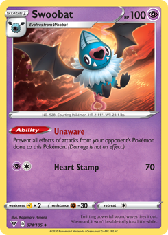 Swoobat z edície Vivid Voltage, karta č.74