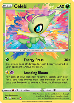 Celebi z edície Vivid Voltage, karta č.9