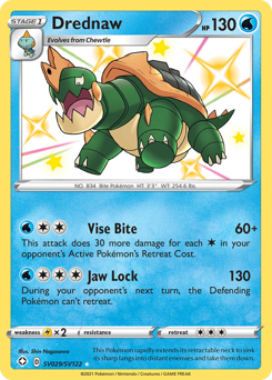 Drednaw z edície Shining Fates Shiny Vault, karta č.SV029