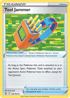 Tool Jammer z edície Battle Styles, karta č.136