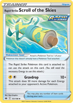 Rapid Strike Scroll of the Skies z edície Chilling Reign, karta č.151