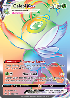 Celebi VMAX z edície Chilling Reign, karta č.199