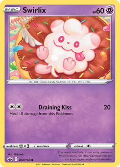 Swirlix z edície Chilling Reign, karta č.67