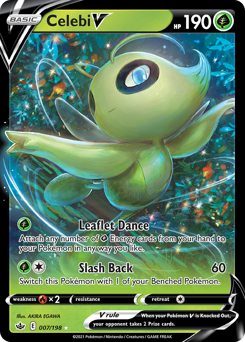 Celebi V z edície Chilling Reign, karta č.7
