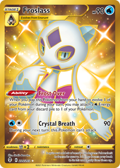 Froslass z edície Evolving Skies, karta č.226