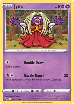Jynx z edície Fusion Strike, karta č.112