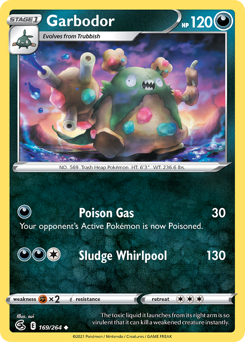 Garbodor z edície Fusion Strike, karta č.169