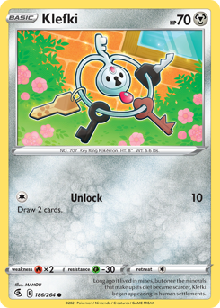 Klefki z edície Fusion Strike, karta č.186