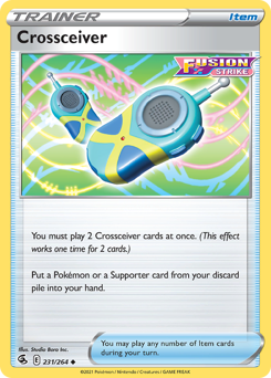 Crossceiver z edície Fusion Strike, karta č.231
