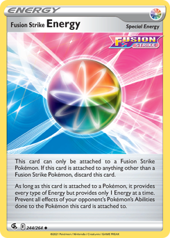 Fusion Strike Energy z edície Fusion Strike, karta č.244