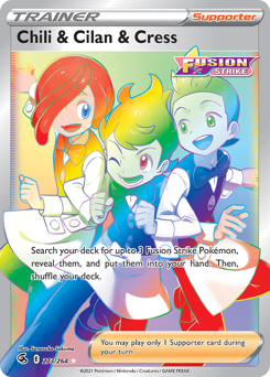 Chili & Cilan & Cress z edície Fusion Strike, karta č.273