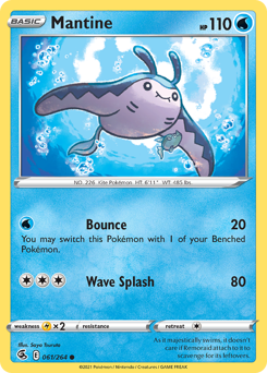 Mantine z edície Fusion Strike, karta č.61
