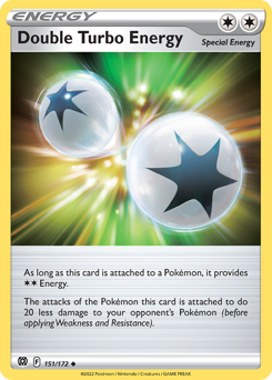 Double Turbo Energy z edície Brilliant Stars, karta č.151