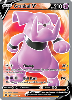 Granbull V z edície Brilliant Stars, karta č.159