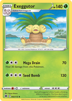 Exeggutor z edície Brilliant Stars, karta č.2