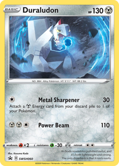 Duraludon z edície SWSH Black Star Promos, karta č.SWSH060