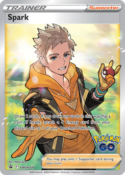 Spark z edície SWSH Black Star Promos, karta č.SWSH226