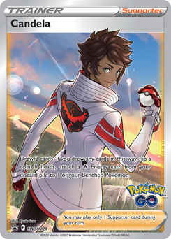 Candela z edície SWSH Black Star Promos, karta č.SWSH228