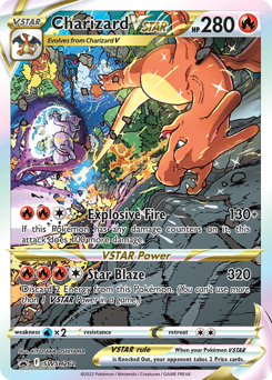 Charizard VSTAR z edície SWSH Black Star Promos, karta č.SWSH262