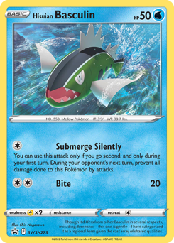 Hisuian Basculin z edície SWSH Black Star Promos, karta č.SWSH273
