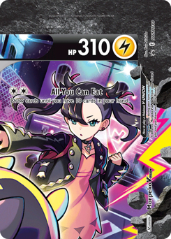 Morpeko V-UNION z edície SWSH Black Star Promos, karta č.SWSH288