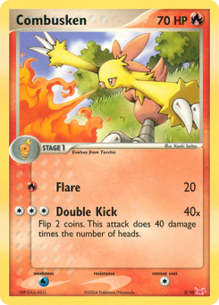 Combusken z edície EX Trainer Kit Latias, karta č.2