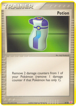 Potion z edície EX Trainer Kit Latias, karta č.8