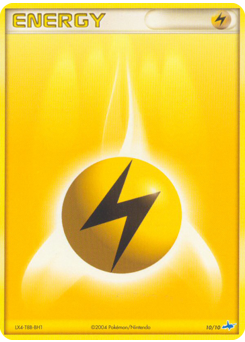 Lightning Energy z edície EX Trainer Kit Latios, karta č.10