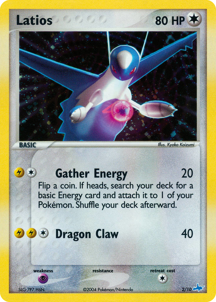 Latios z edície EX Trainer Kit Latios, karta č.2