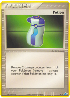 Potion z edície EX Trainer Kit Latios, karta č.8