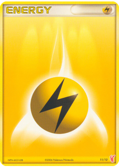 Lightning Energy z edície EX Trainer Kit 2 Plusle, karta č.11