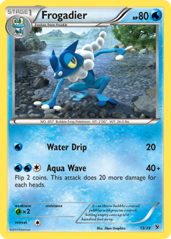 Frogadier z edície Kalos Starter Set, karta č.13