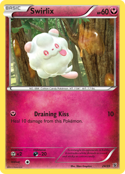 Swirlix z edície Kalos Starter Set, karta č.24